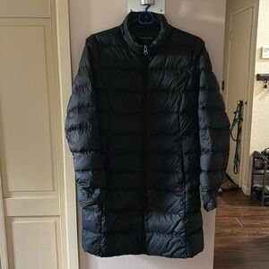 Packable Water-Resistant Down Puffer Coat